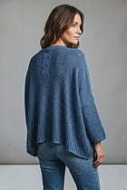 Crochet High Low Poncho