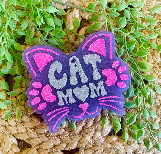 Cat Mom Car Freshie