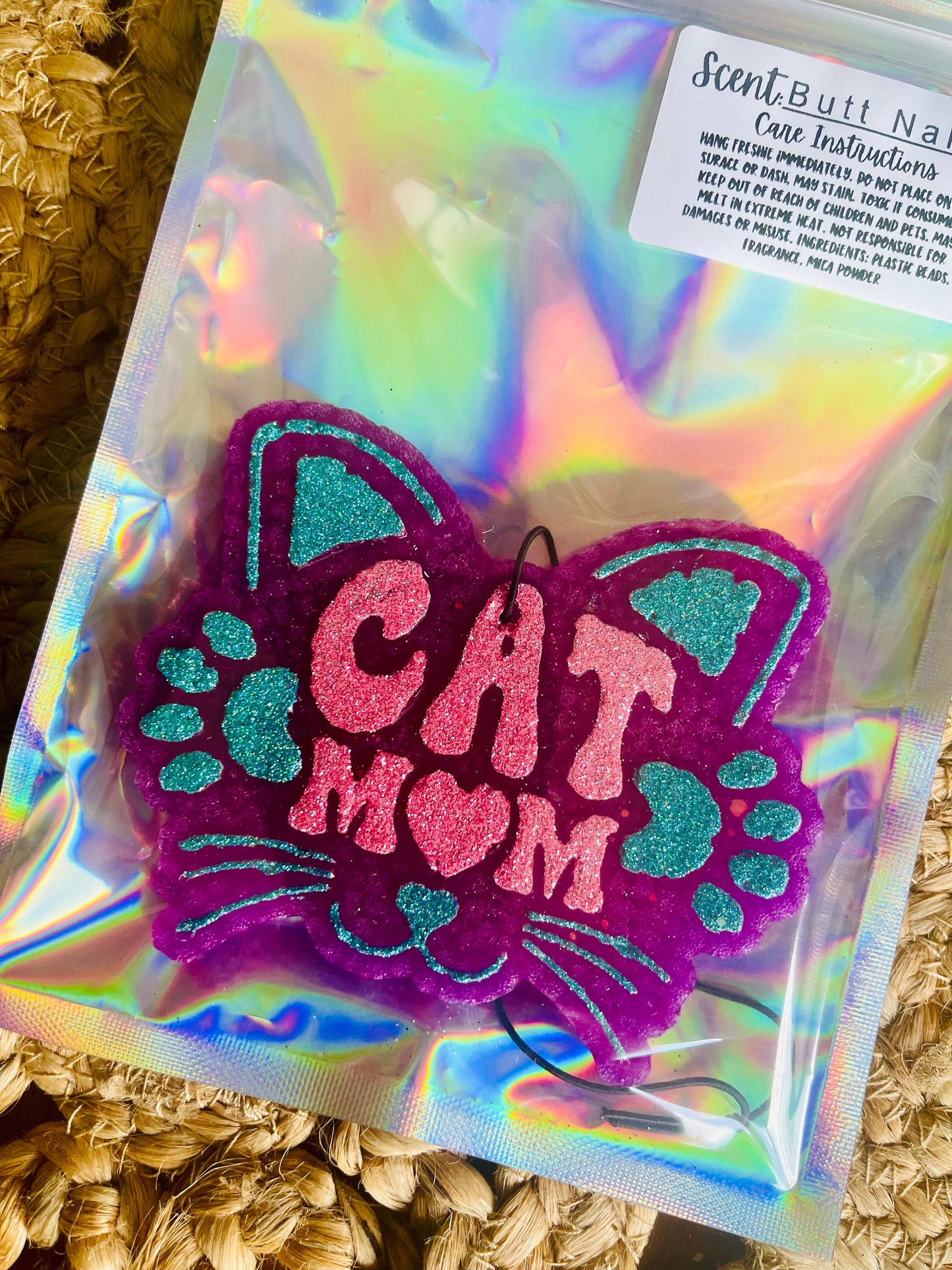 Cat Mom Car Freshie