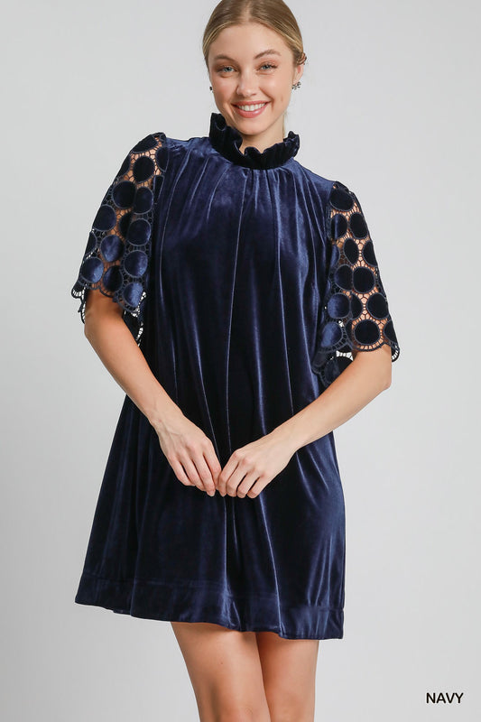 Velvet Halo Dress