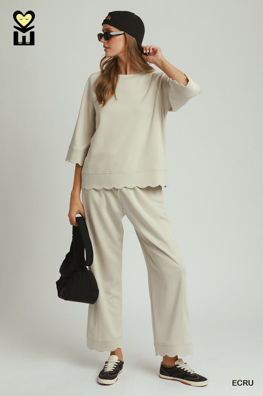 LUXEKNIT Raglan Sleeve Top