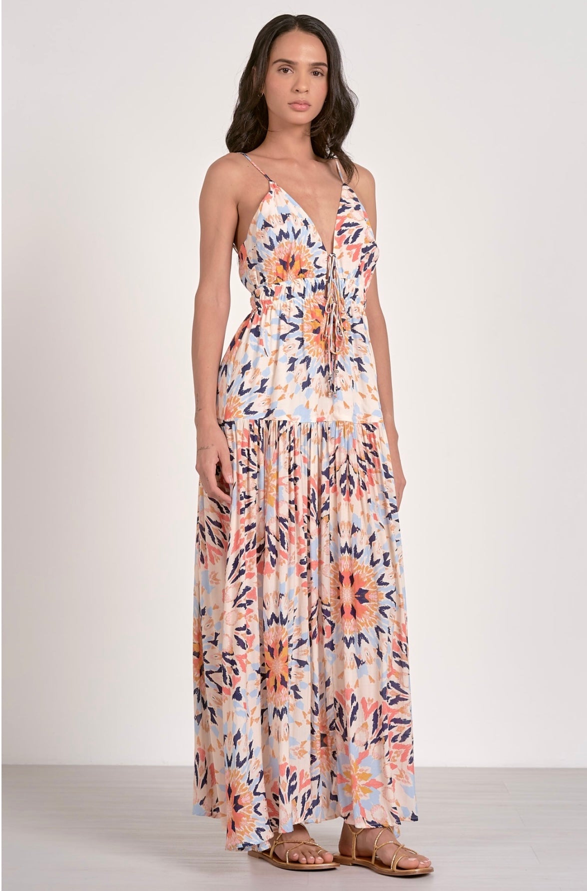 Kaleidoscope Maxi Dress
