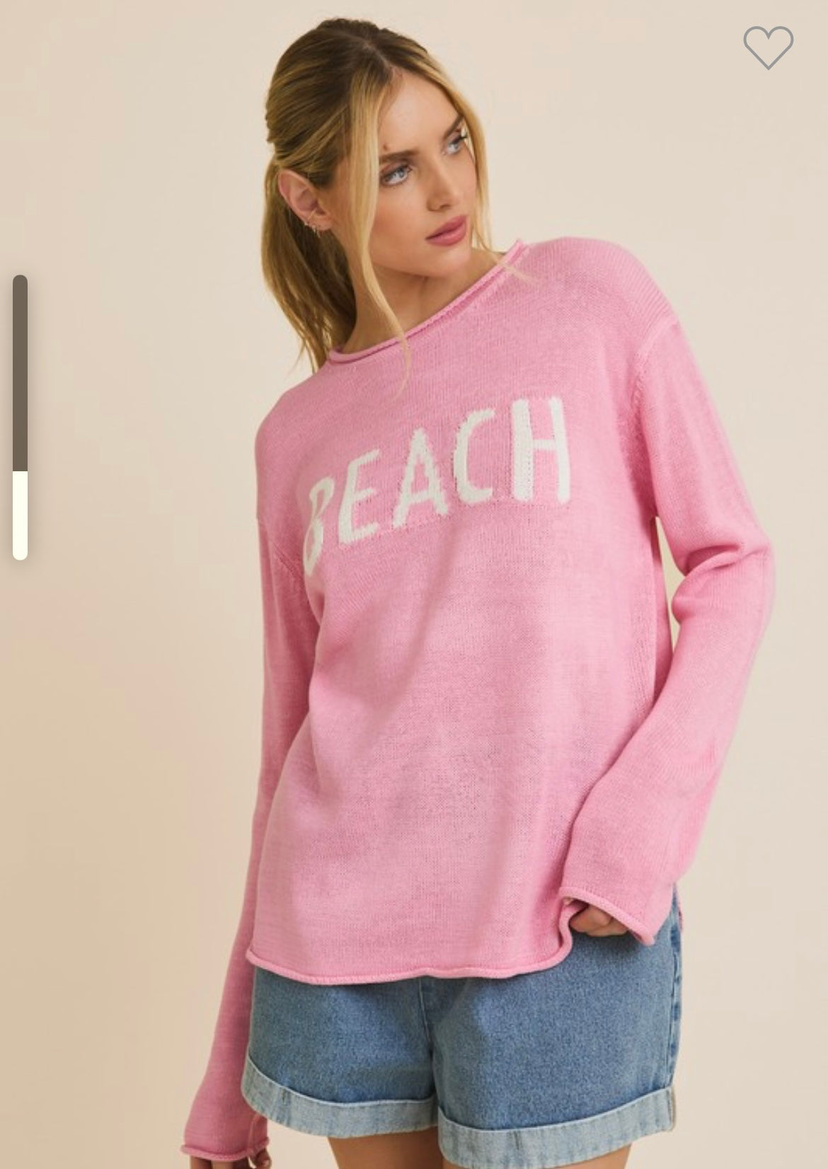 BEACH Knit Sweater