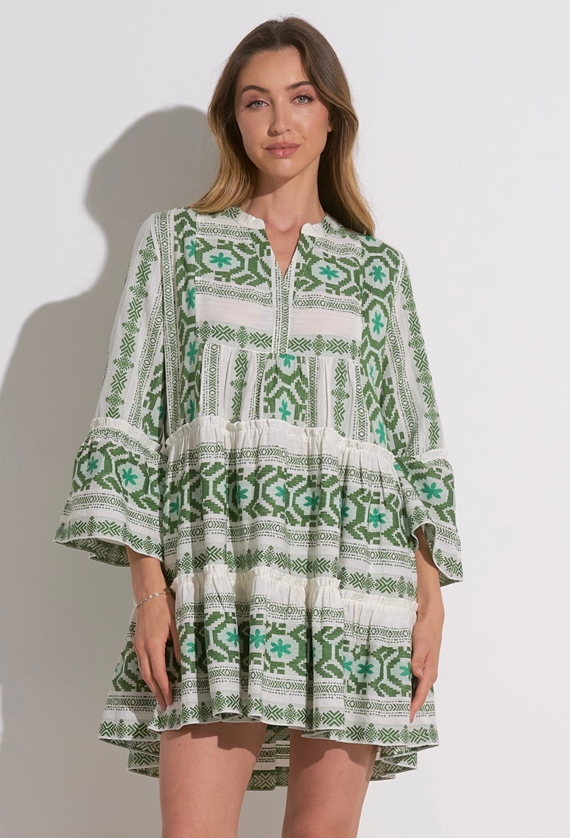 Green with Envy Mini Dress