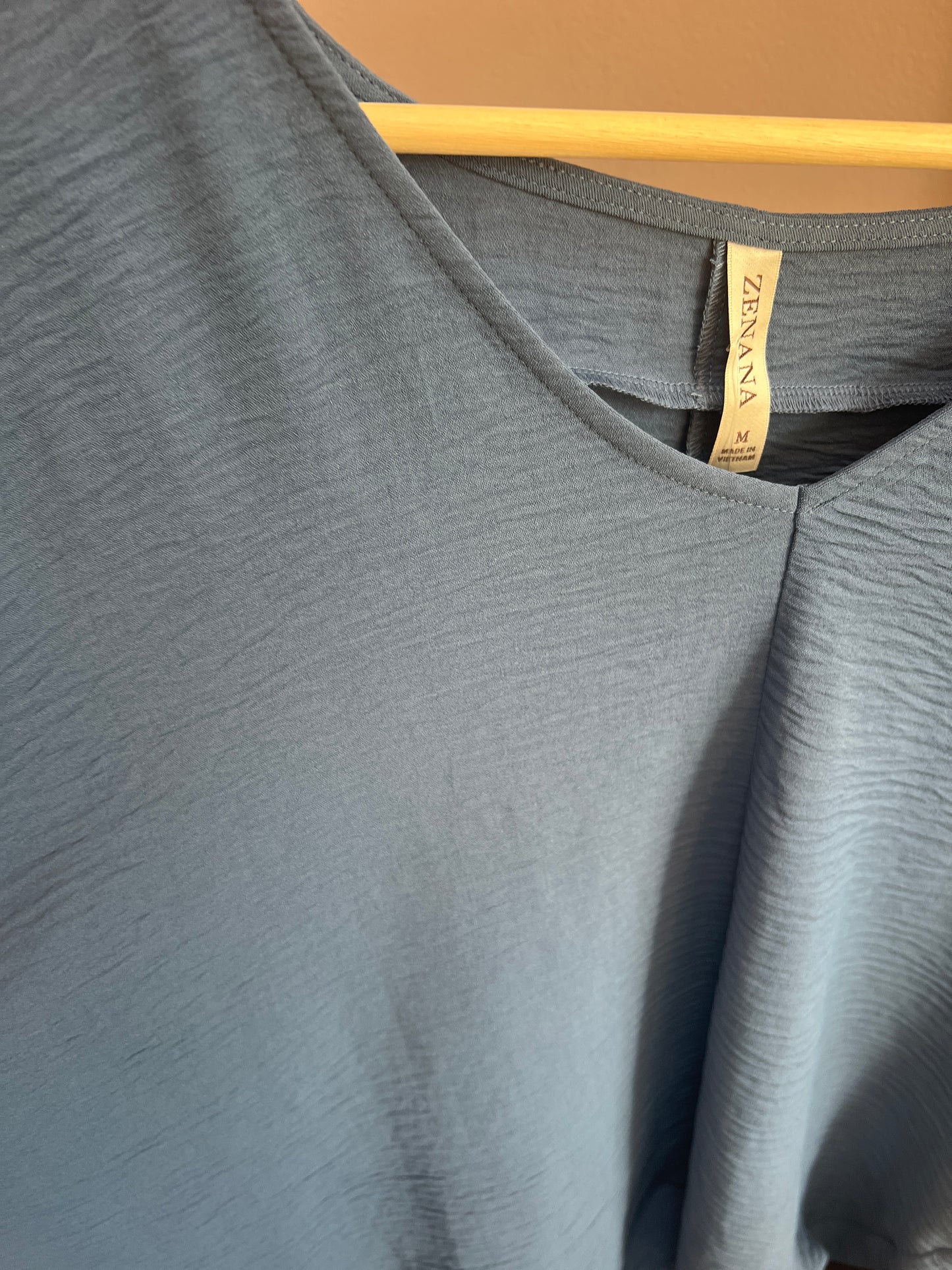 Oversized V-neck Top