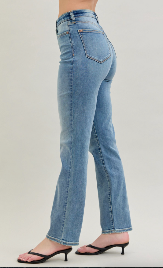 Judy Blue LT High Waist Straight Fit