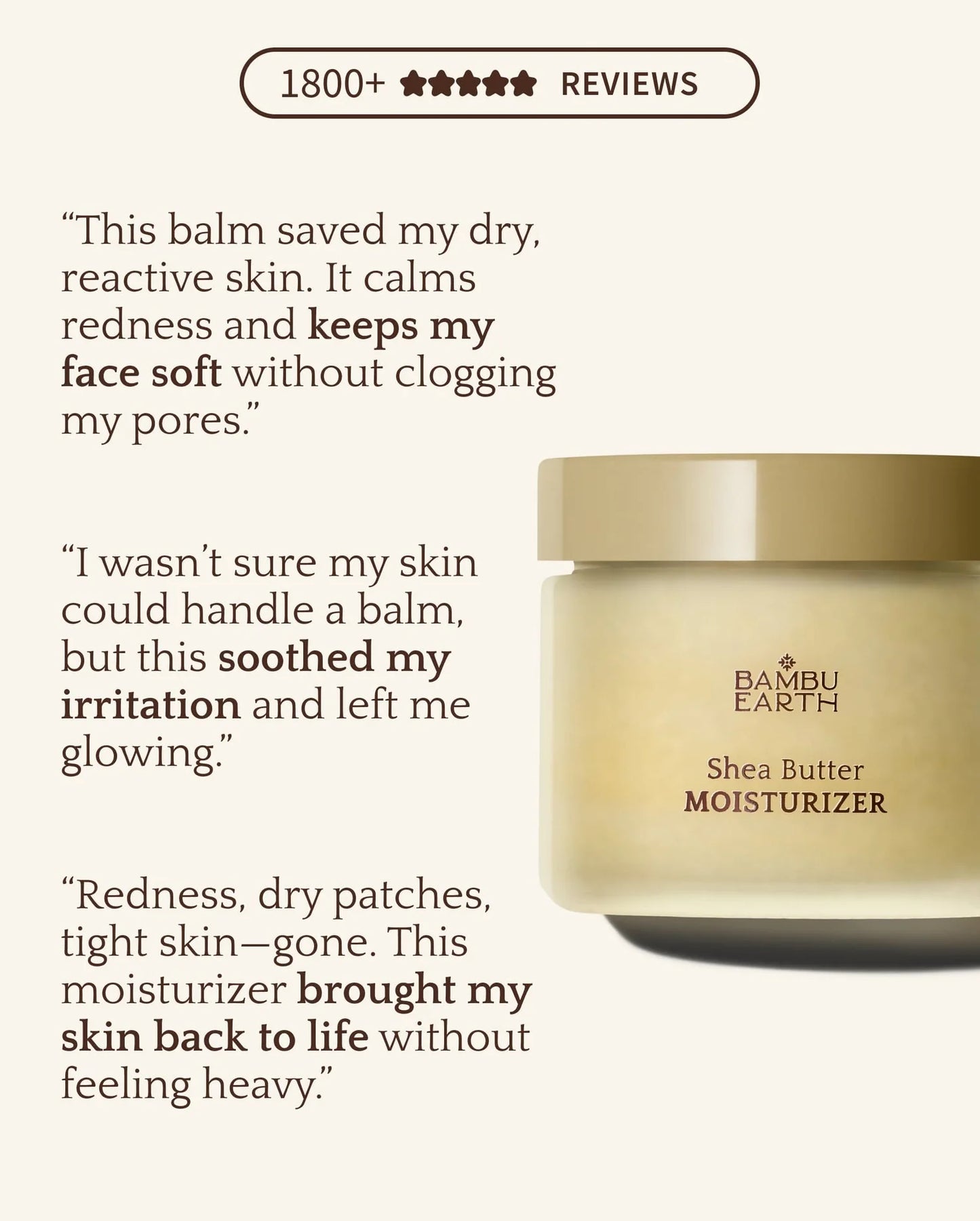 Bambu Earth Shea Butter MOISTURIZER
