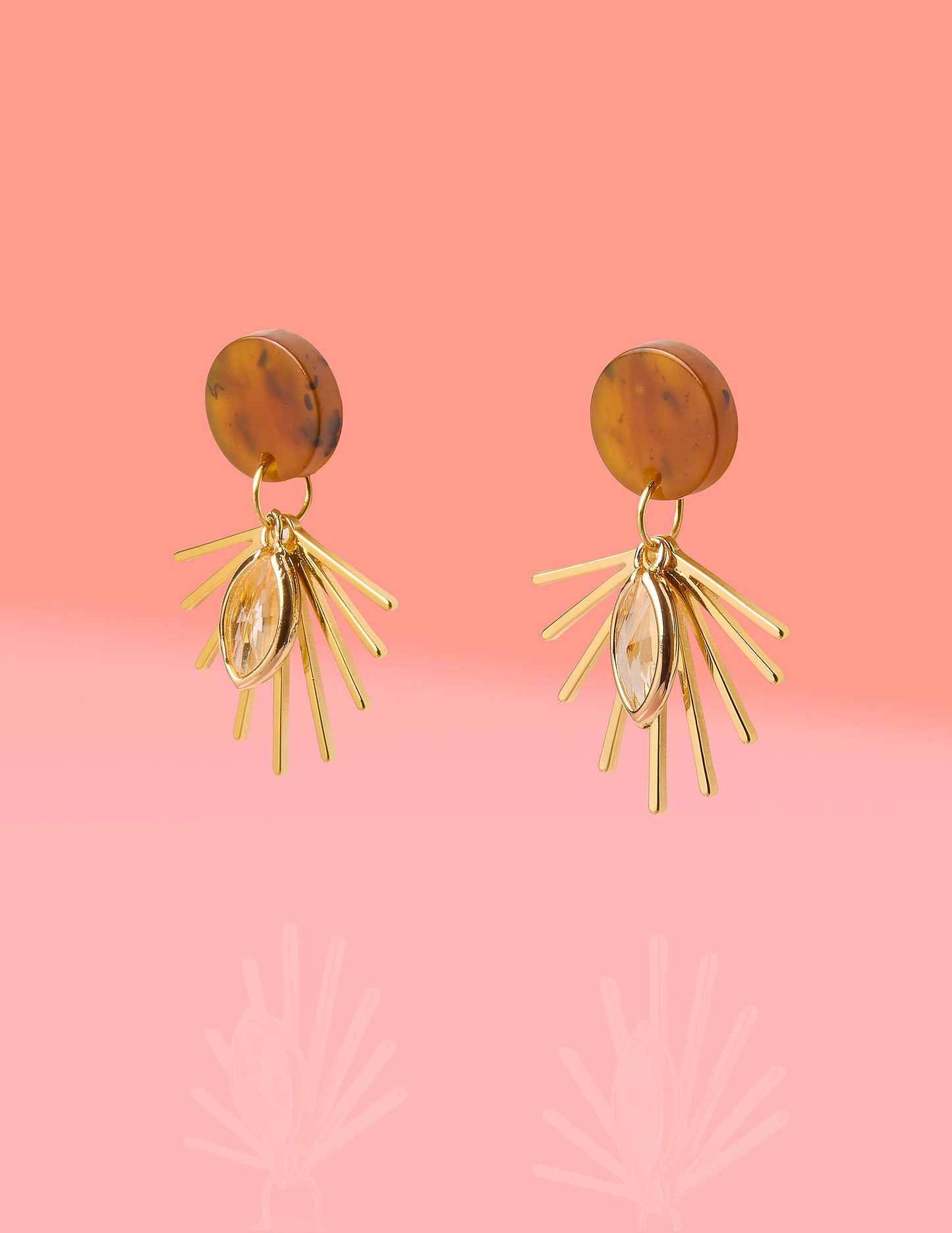 Sienna Starburst Celestial Dangles