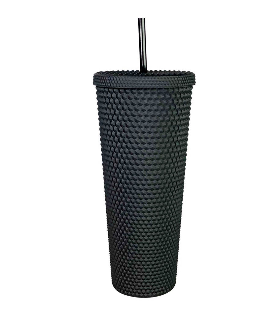 Popular Starbucks Matte Black studded tumbler