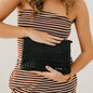 Wrenlee Woven Flap Crossbody