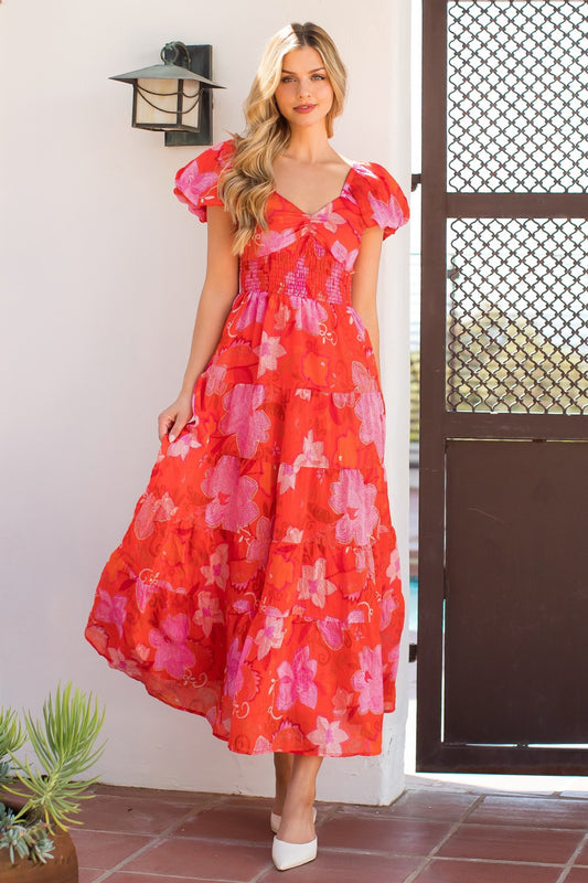 Summer Sunset Maxi Dress