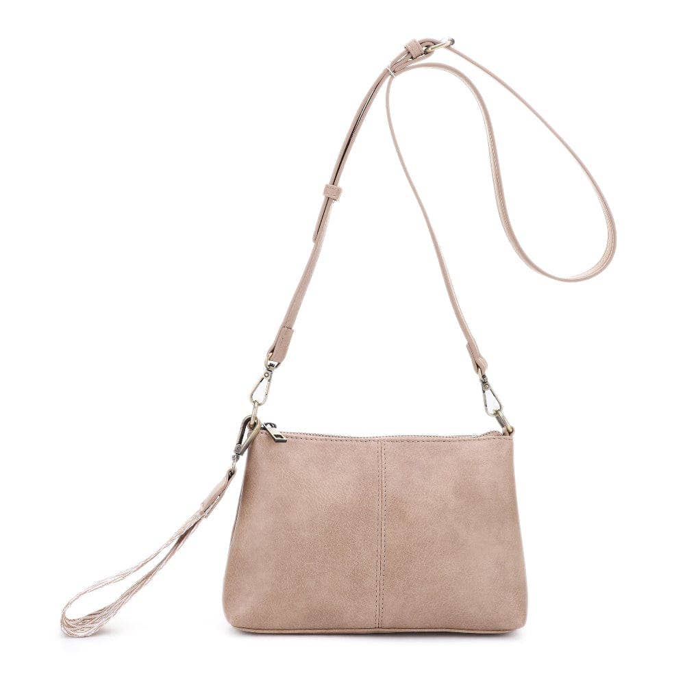 Lana Crossbody Bag With Chevron Strap