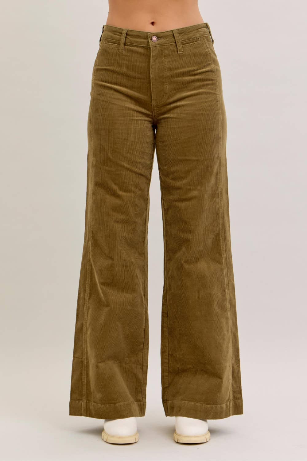 Judy Blue HW Wide Corduroy