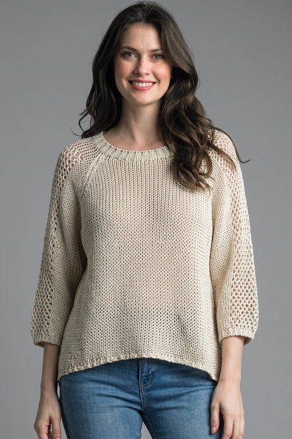 Crochet Round Neck Poncho