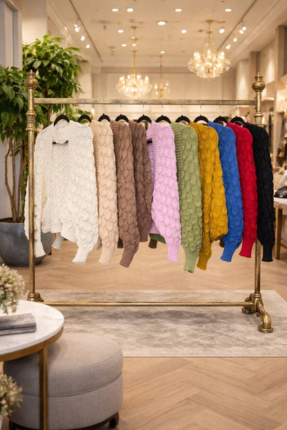 Textured Knit Cocoon Cardigan