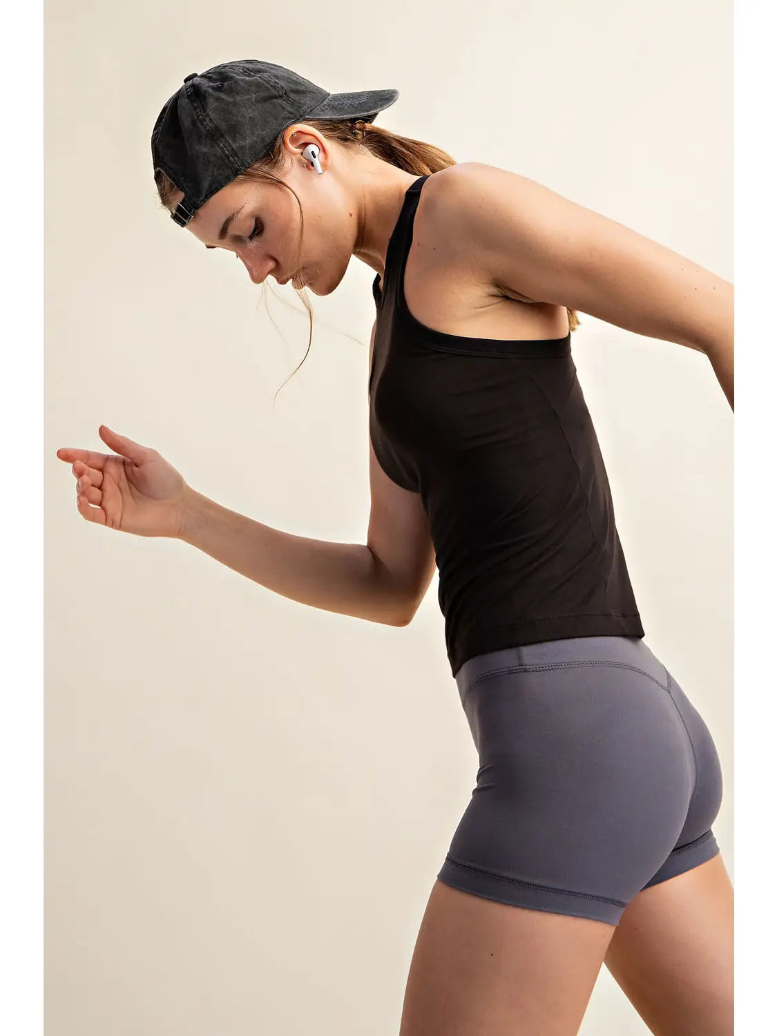 Butter Sleeveless Racer Back Tank Top