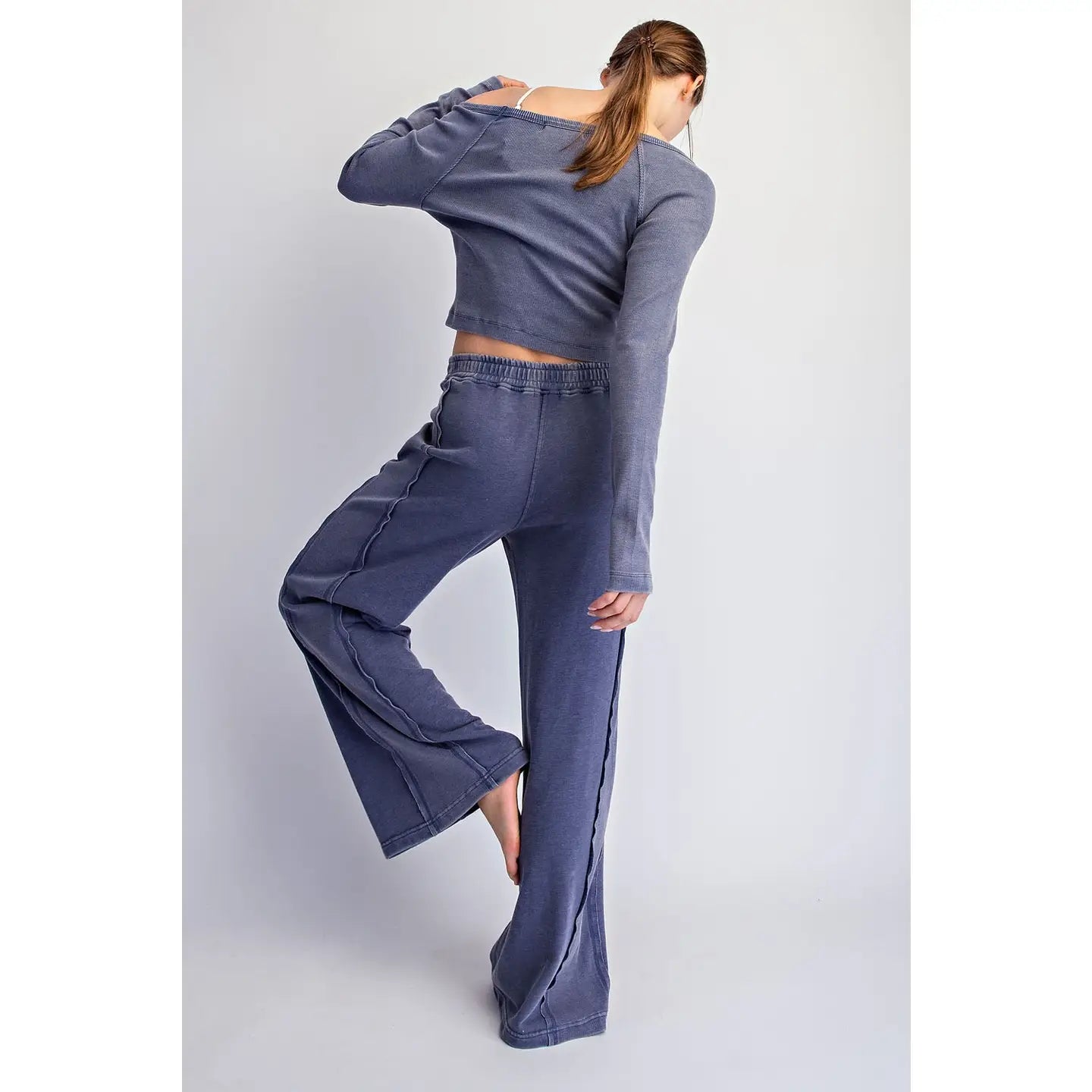 Mineral Washed French Terry Off Duty Set