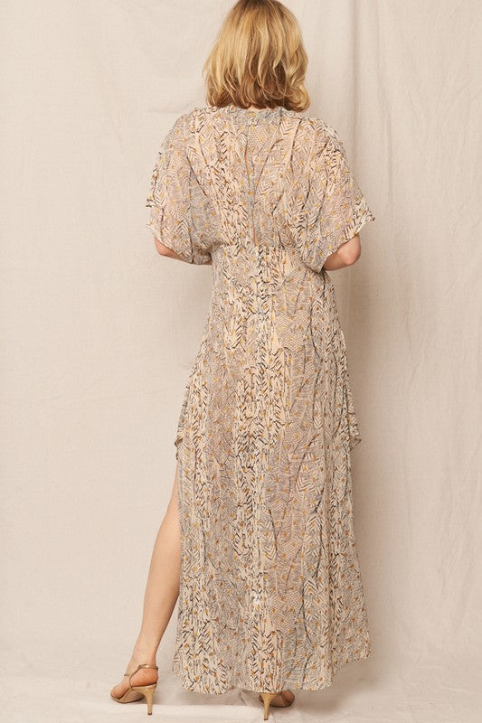 Botanic Drift Maxi Dress