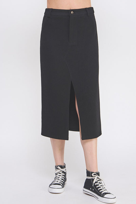 The Downtown Split Skirt