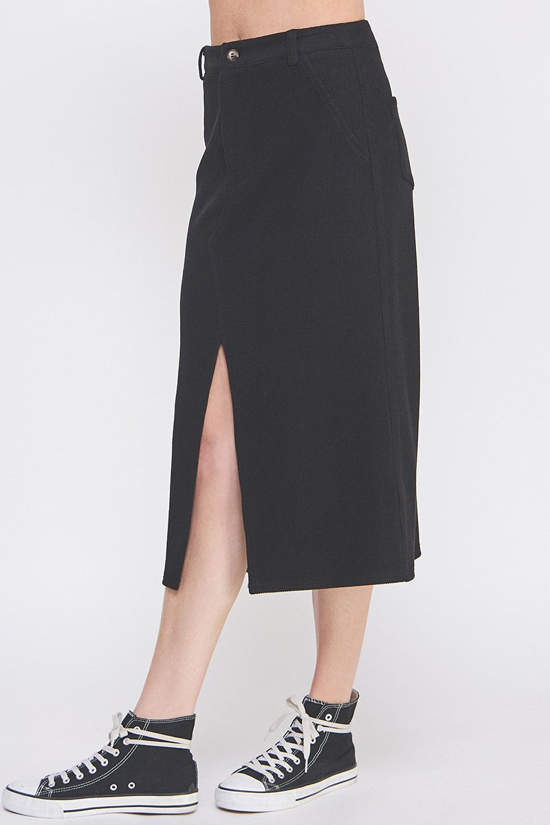 The Downtown Split Skirt