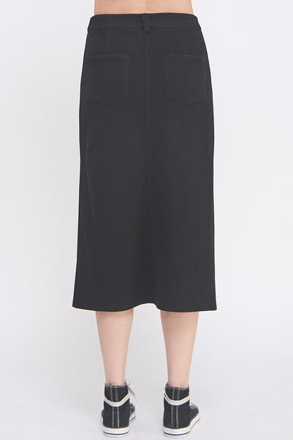 The Downtown Split Skirt