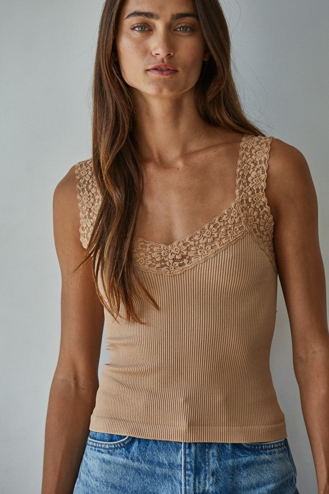 Fallen For Lace Tank