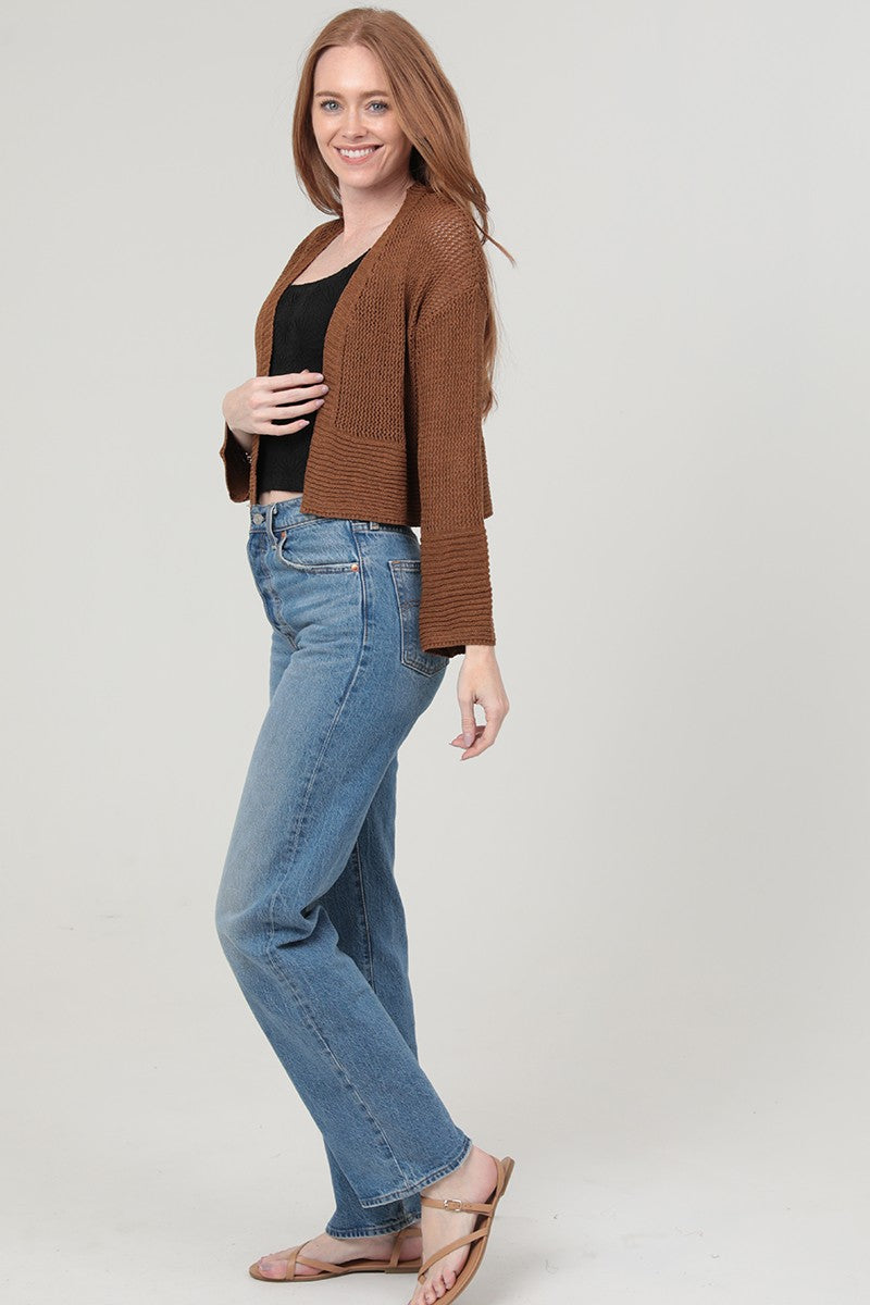 Open Knit Cardigan