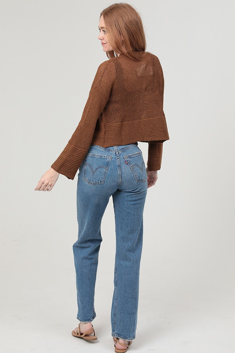 Open Knit Cardigan