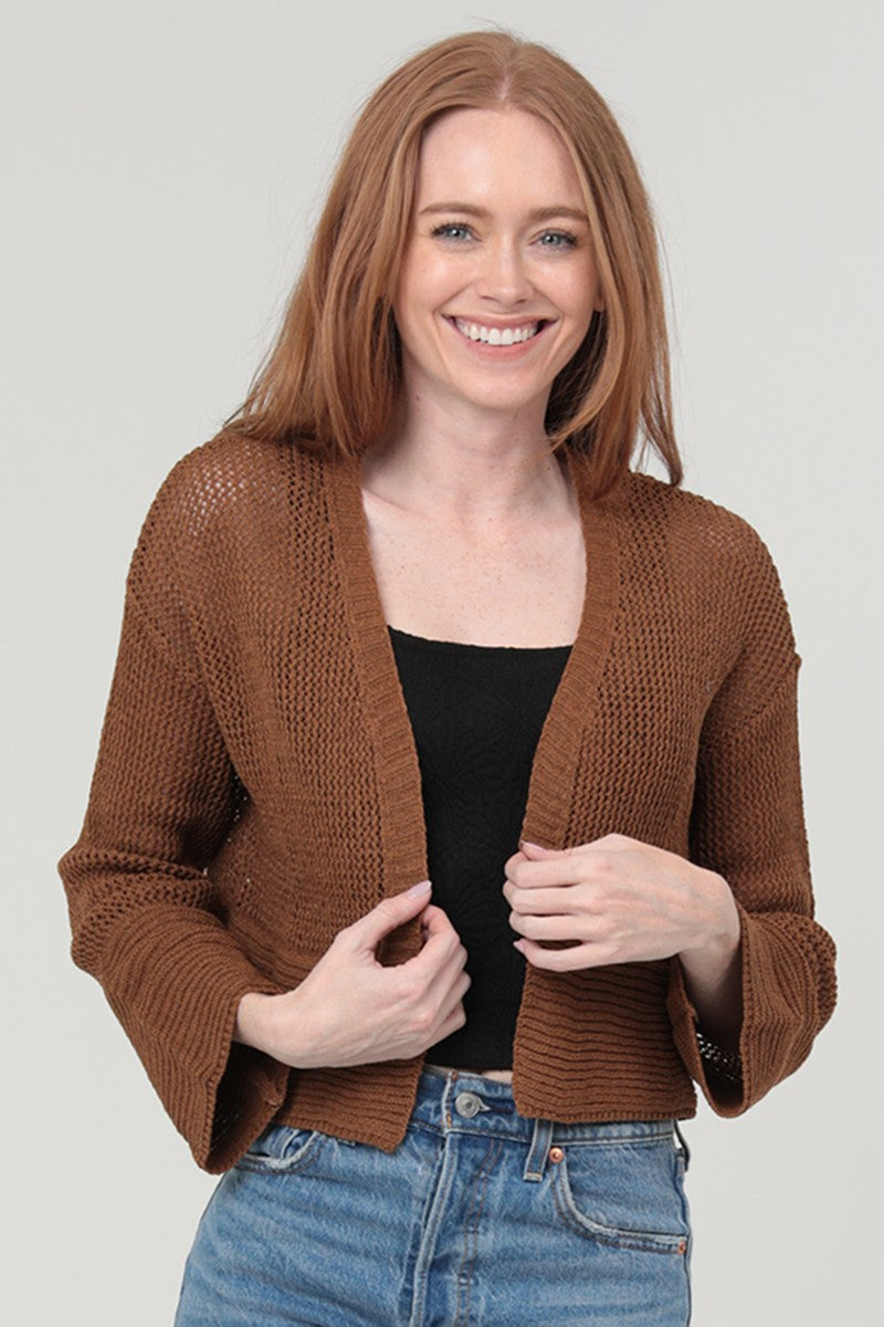 Open Knit Cardigan