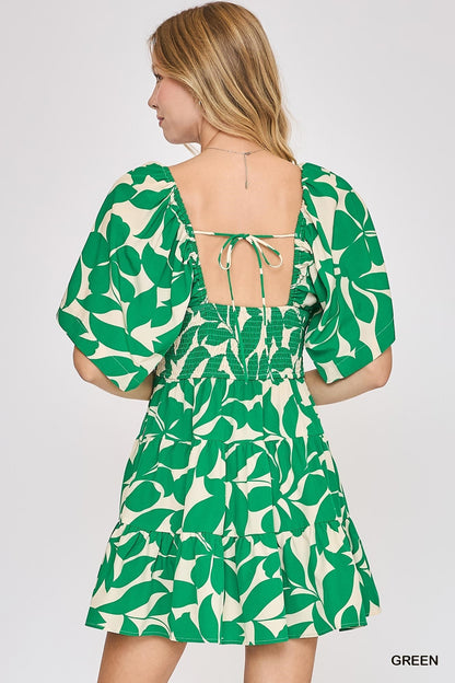 In the Abstract Mini Dress