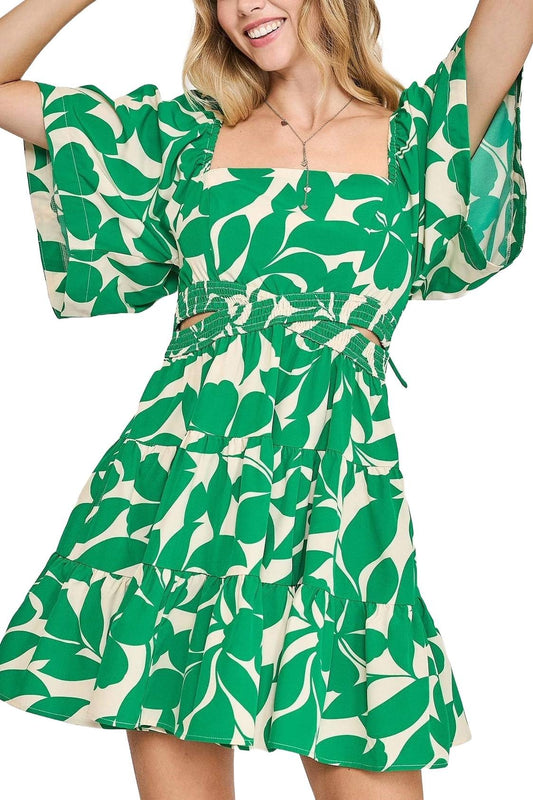 In the Abstract Mini Dress