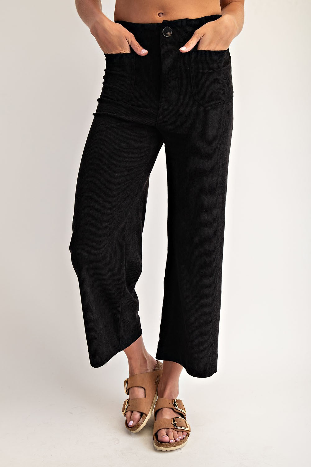Corduroy Patch Pocket Pant