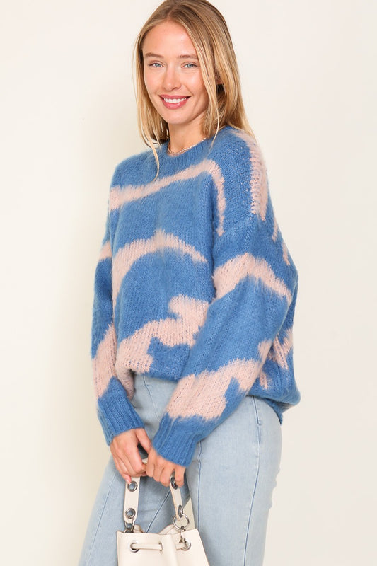 Vibrant Retro Sweater