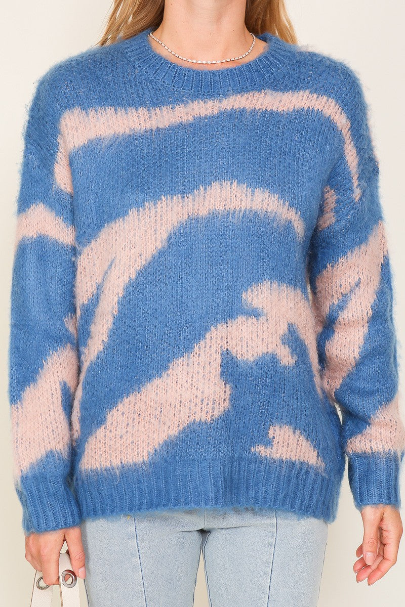 Vibrant Retro Sweater