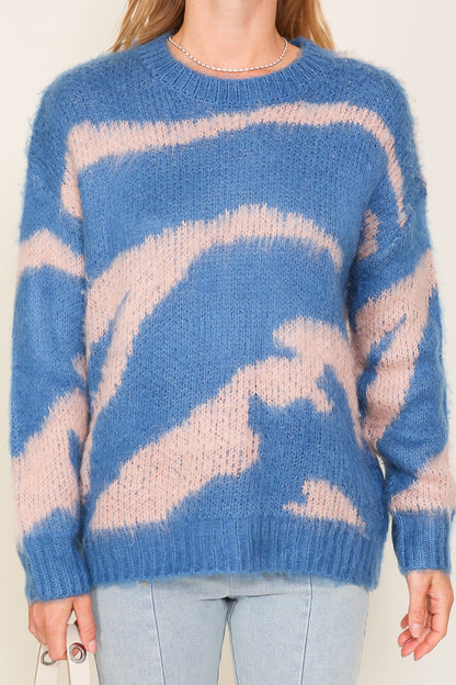 Vibrant Retro Sweater