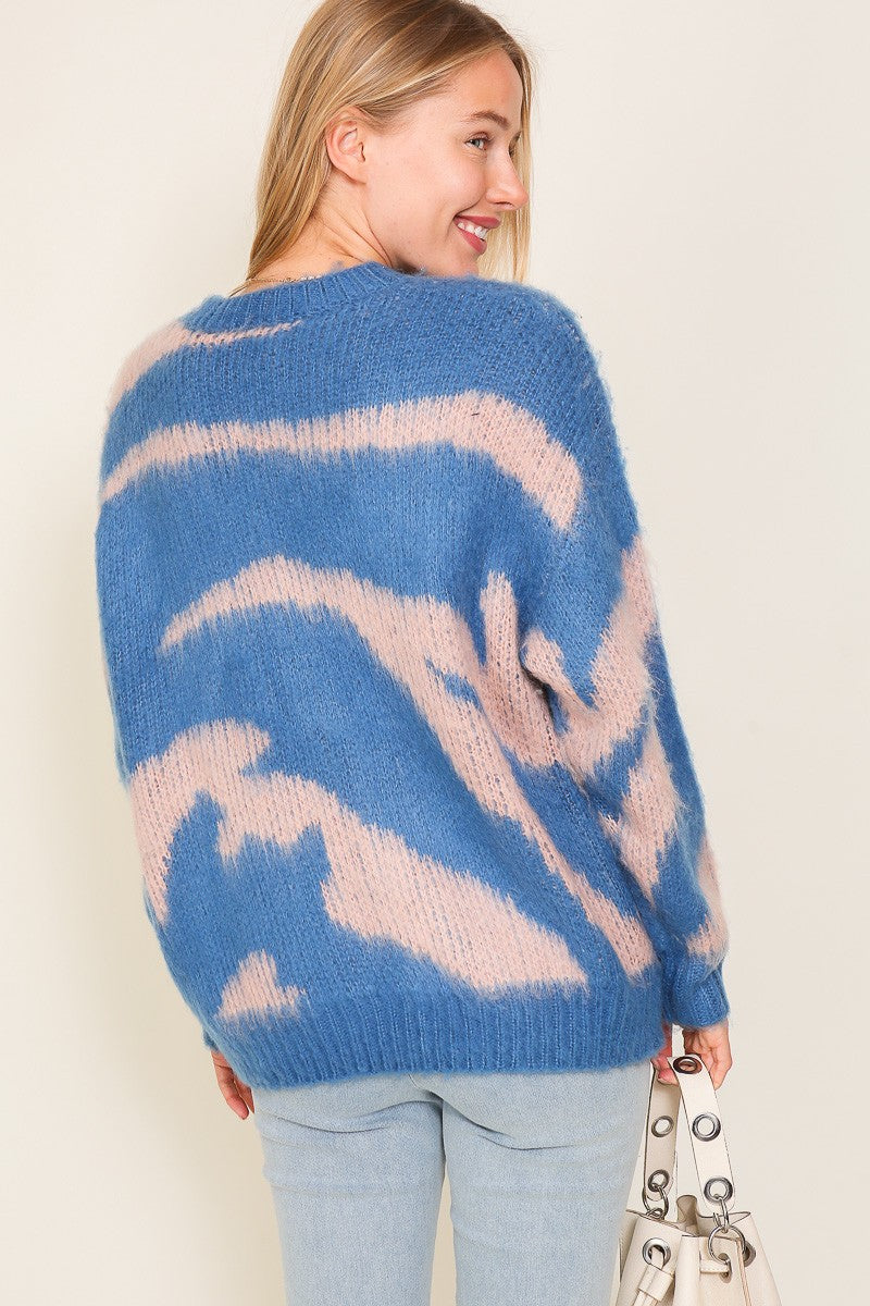 Vibrant Retro Sweater