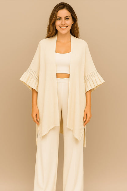 Kiara Solid Knit Kimono