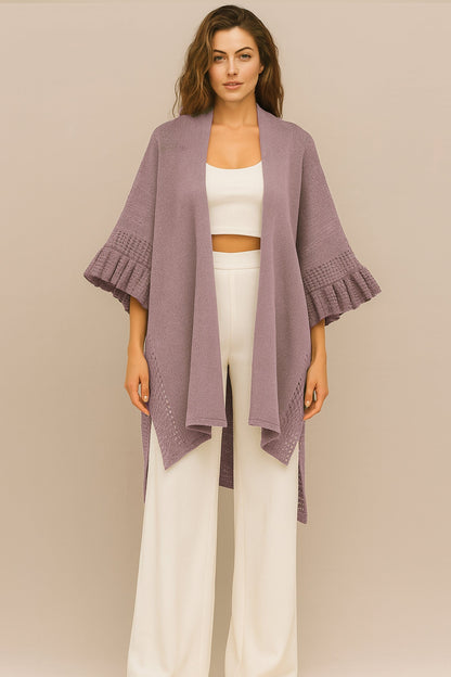 Kiara Solid Knit Kimono