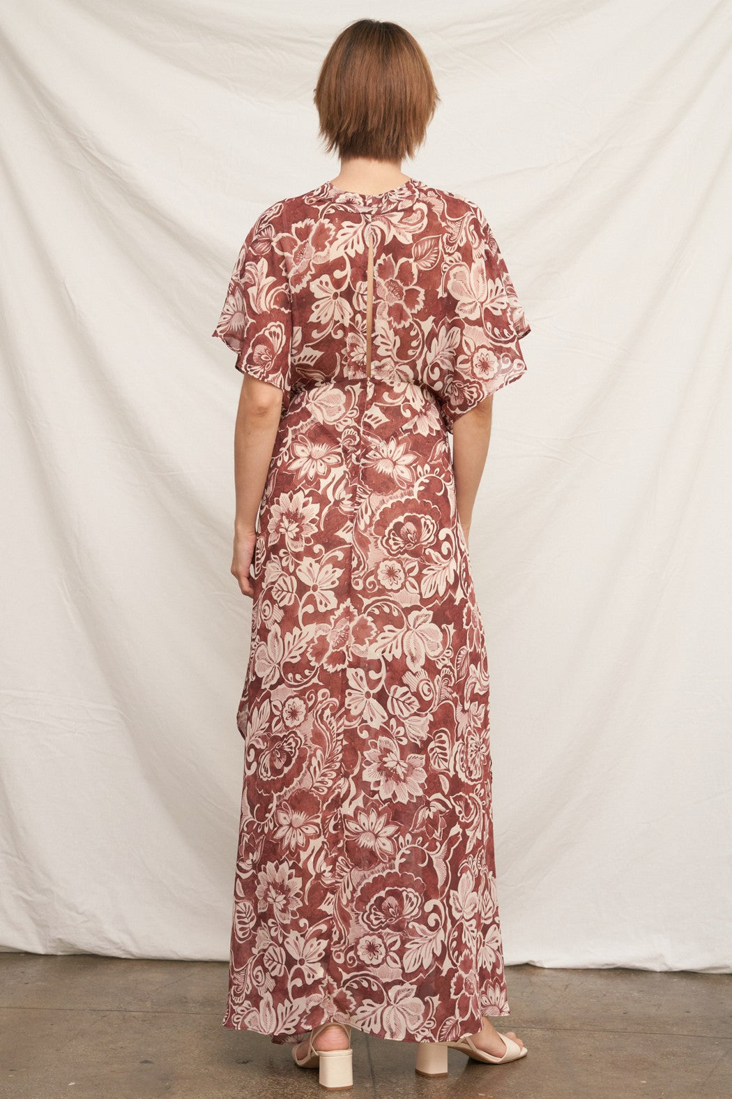 Botanic Drift Maxi Dress