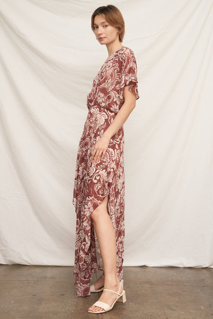 Botanic Drift Maxi Dress