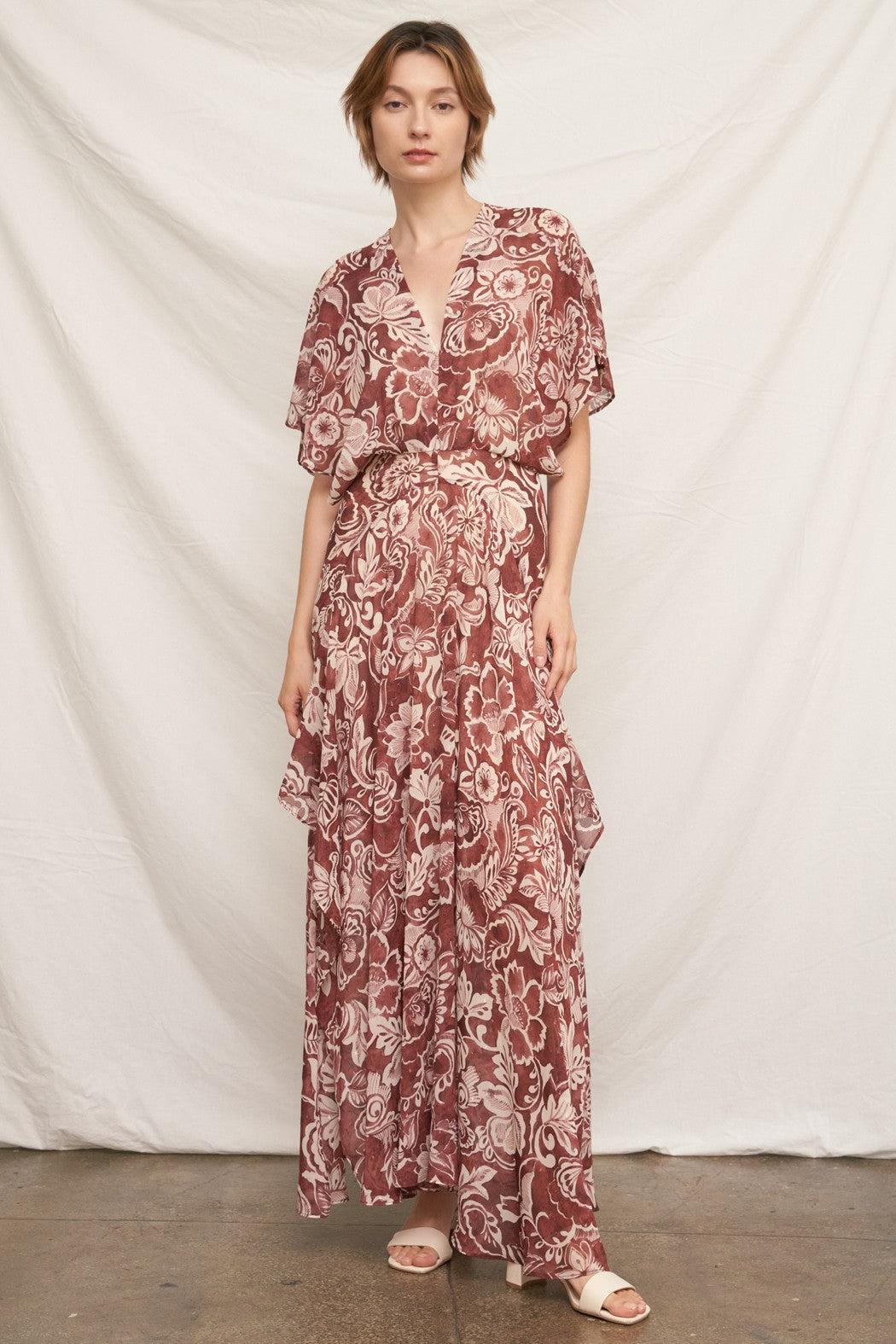 Botanic Drift Maxi Dress