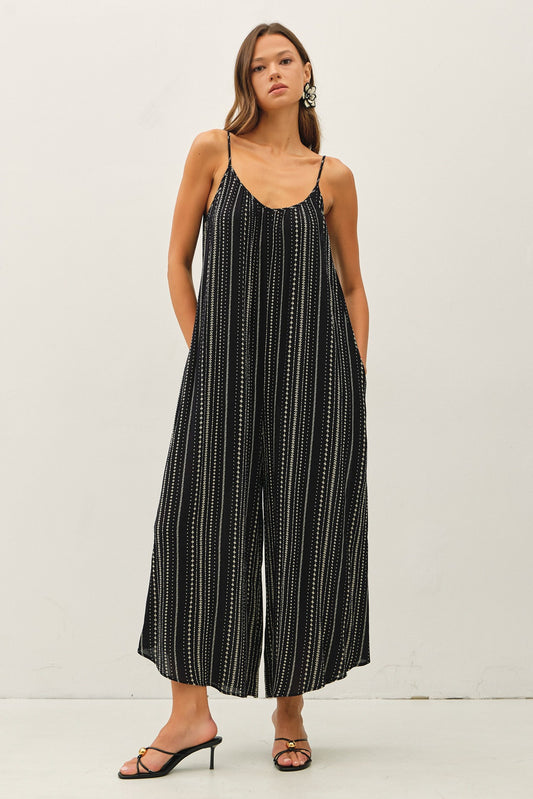 Printed Breezy Jumpsuit
