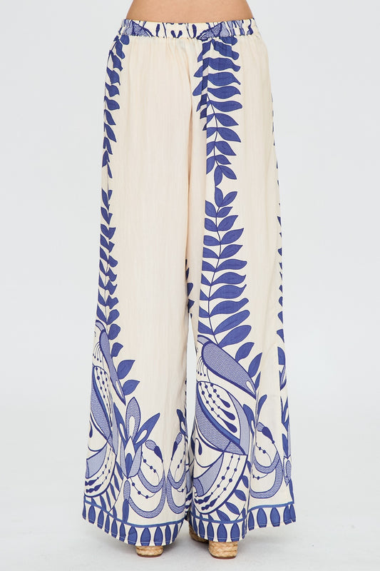 Santorini Sketch Wide Leg Pants