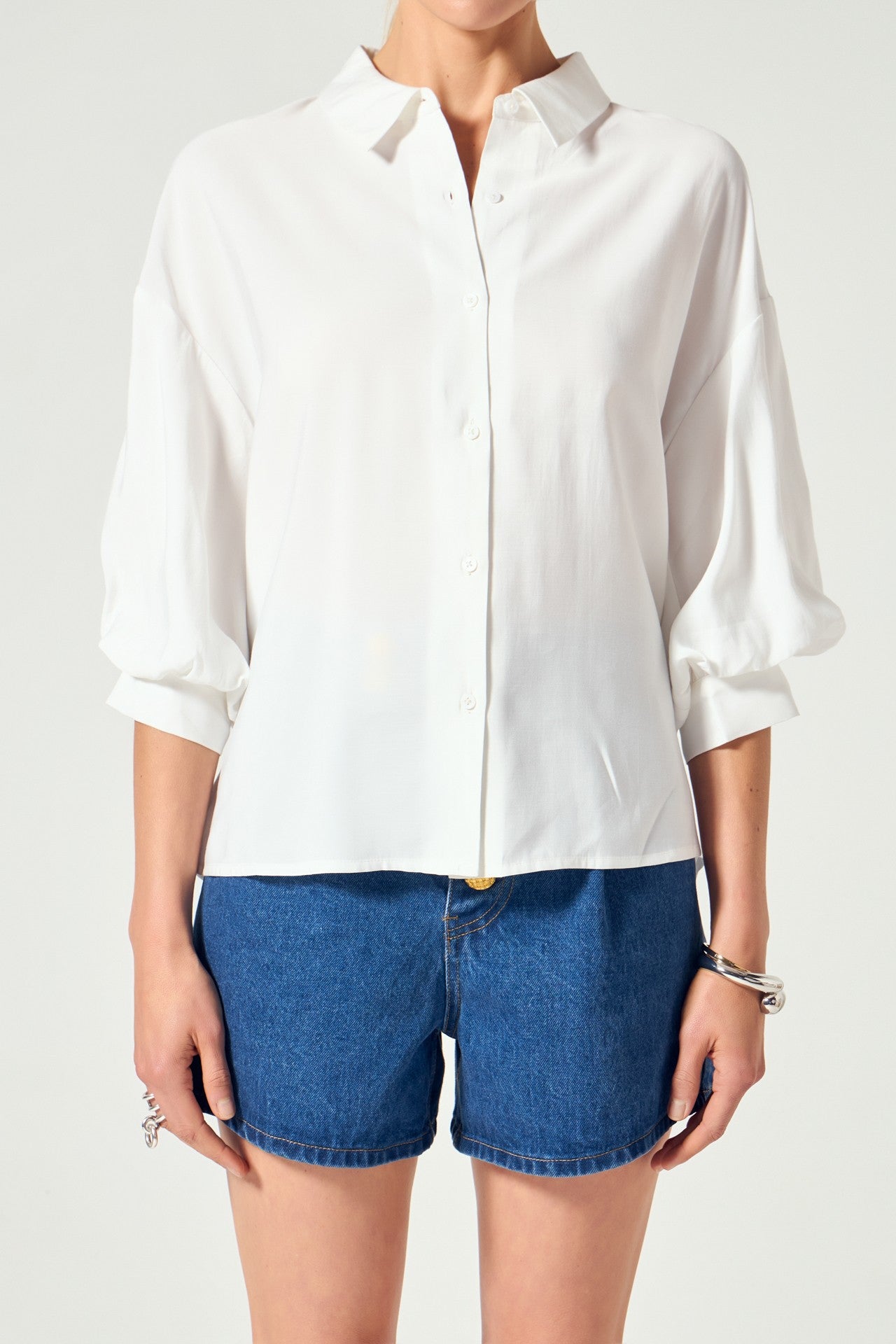 Balloon Sleeve Shirt