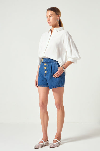 Balloon Sleeve Shirt