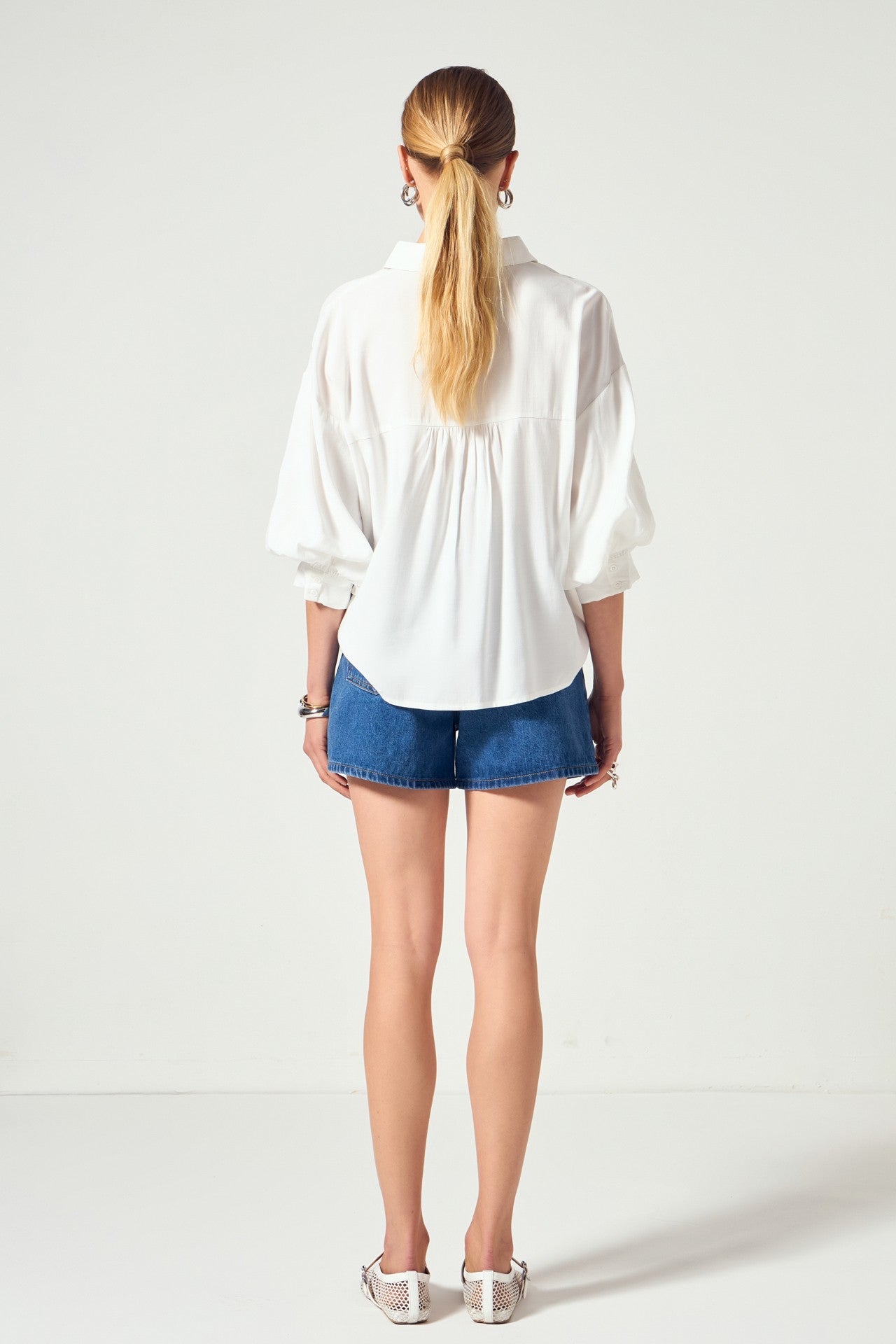 Balloon Sleeve Shirt