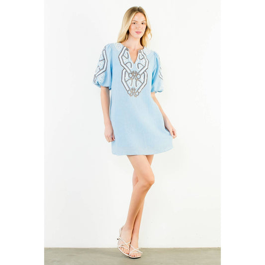 Puff Sleeve Dress
