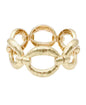 Chunky Open Oval Link Metal Bracelet
