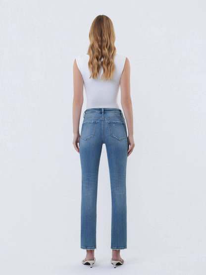 MIDRISE ANKLE SLIM STRAIGHT