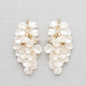 Acrylic Zirconia Tassel Earrings